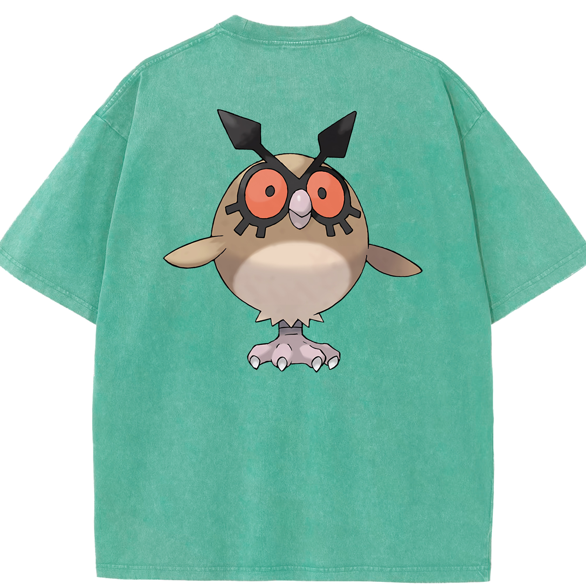 （画像用） ポケットモンスター Pokémon 綿100% ヴィンテージ風 半袖Tシャツ（背面プリント）